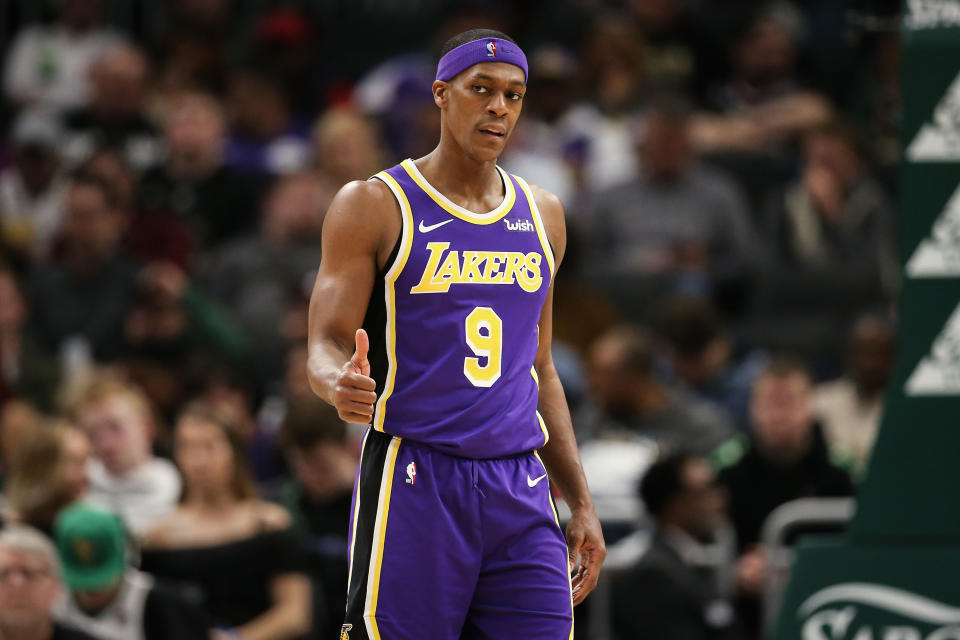 Rajon Rondo  (Photo by Dylan Buell/Getty Images)