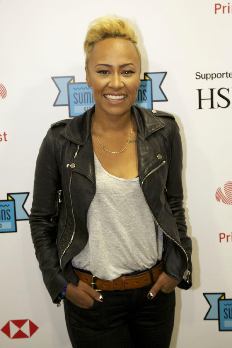 No regrets: Singer Emeli Sandé performed last year