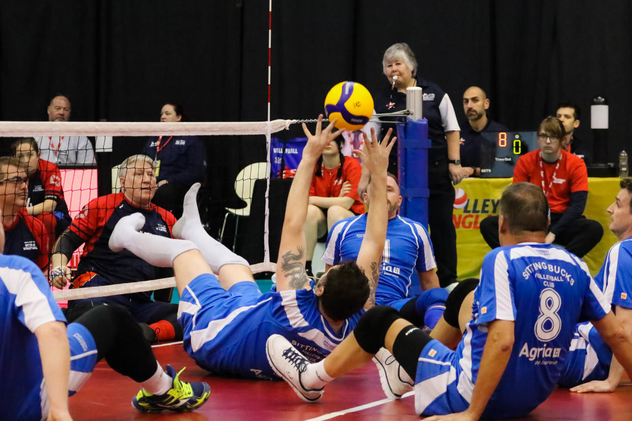 Great Britain’s sitting volleyball team is back in international action this weekend (Nina Farooqi)