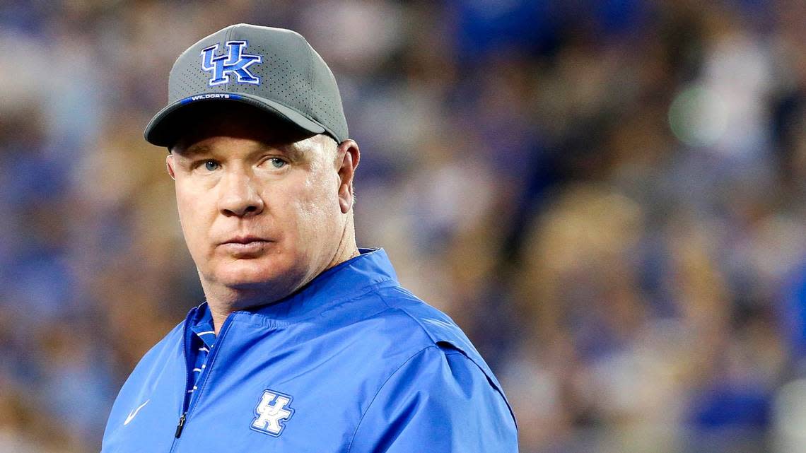 Kentucky head coach Mark Stoops is trying to lead the Wildcats to their first SEC championship game, but a ton of work remains between now and December.