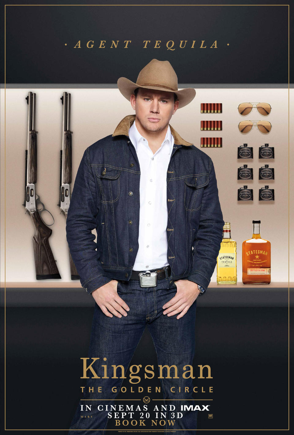 Kingsman: The Golden Circle character posters