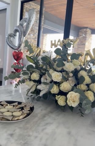 <p>Brittany Mahomes/Instagram</p> Brittany Mahomes also shared a snap of the decorations at hers and Patrick's home