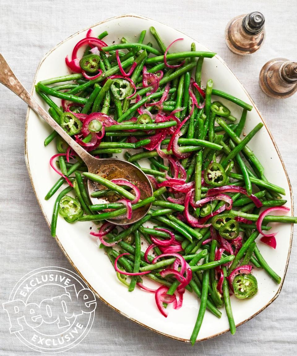 Carla Hall's Green Bean Salad with Pickled Onions