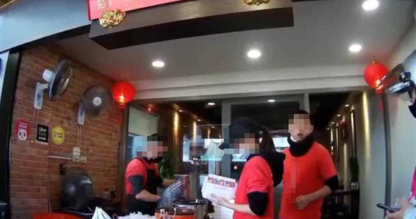 富王鴨肉店員辱罵女外送員，引起全民公憤。（圖／翻攝畫面）