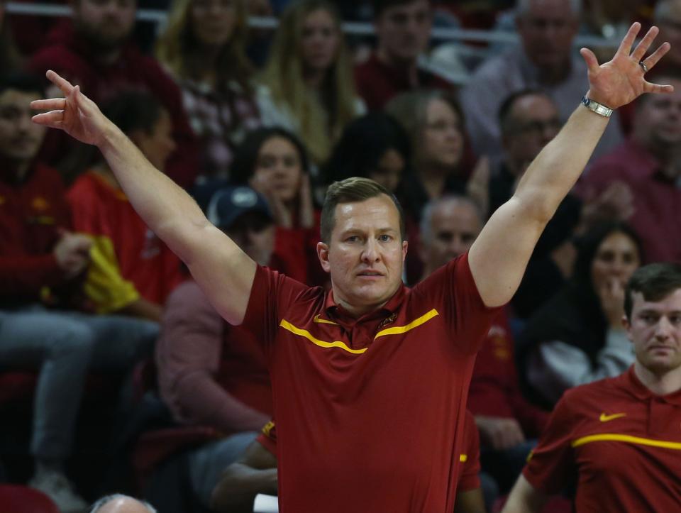 Iowa State coach T.J. Otzelberger liked what he saw during Sunday's victory against St. John's at Hilton Coliseum.