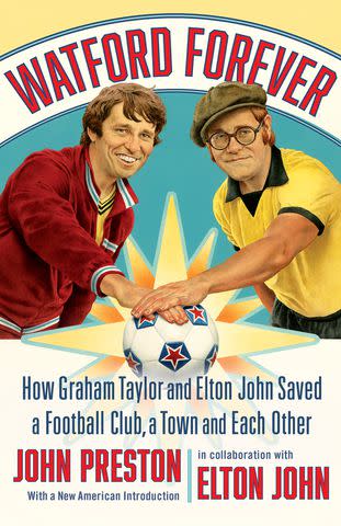 <p>Mark Stutzman at Eloqui</p> 'Watford Forever' by John Preston and Elton John