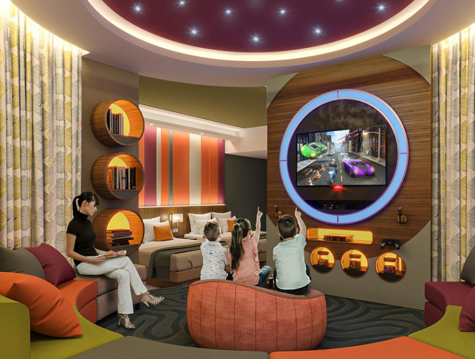 The Family Fun Suite will keep your loved ones entertained with a multiplayer game console and a karaoke machine. — Picture courtesy of Sunway Resort