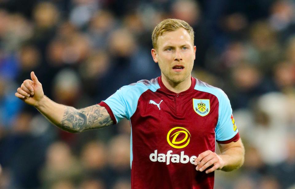 Scott Arfield will leave forward-thinking Burnley