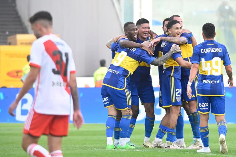 Boca le ganó a River y pasó a semifinales de la Copa de la Liga