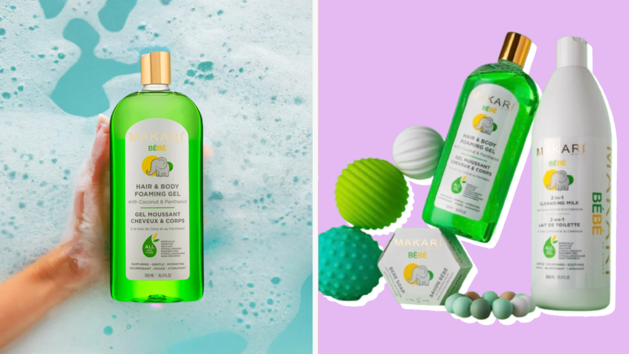 Makari De Suisse's baby skincare line is gentle on sensitive skin.