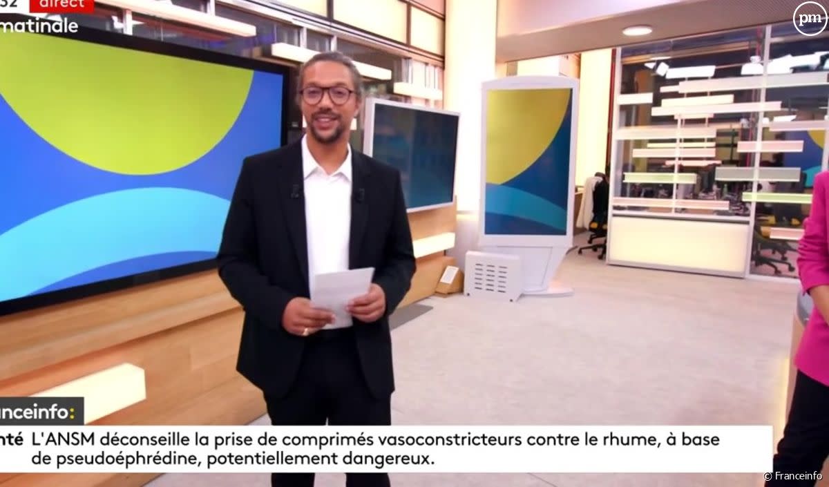 "La maison est bien tenue" : Matthieu Belliard applaudi par l'équipe de la matinale de Franceinfo pour sa première à la présentation - Franceinfo