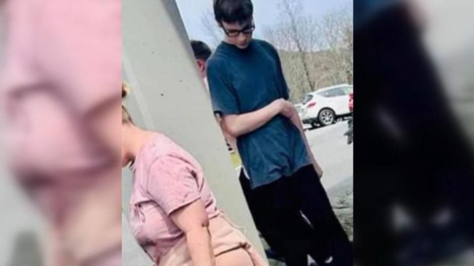 This photo was shared widely online, with the belief Tennessee teen Sebastian Rogers had been spotted in North Carolina (News Channel 5)