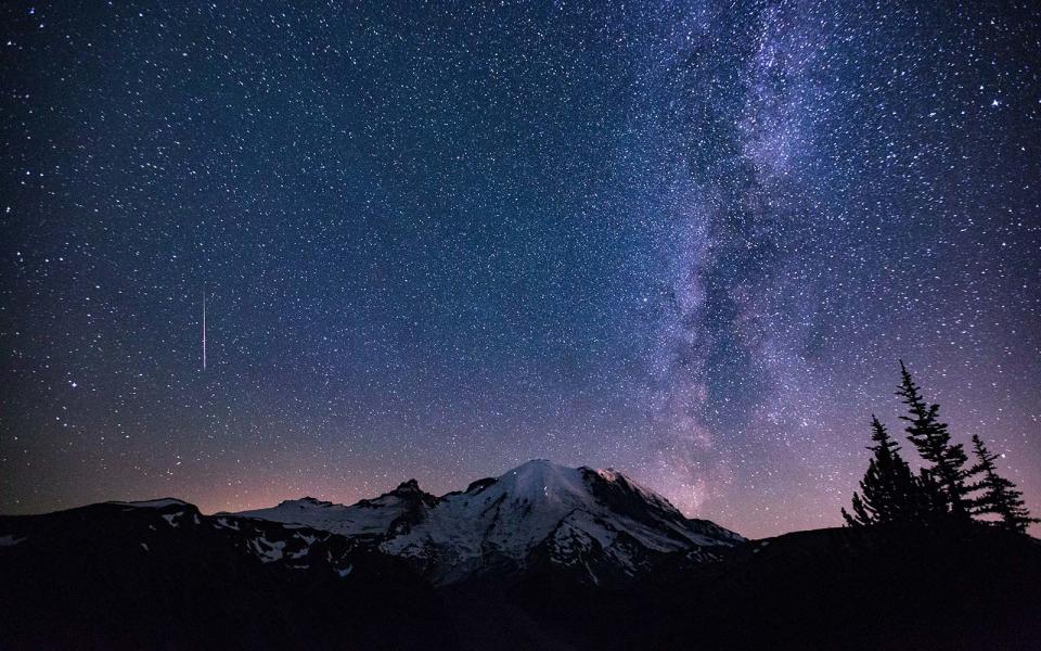 Sunrise Point at Mount Rainier National Park