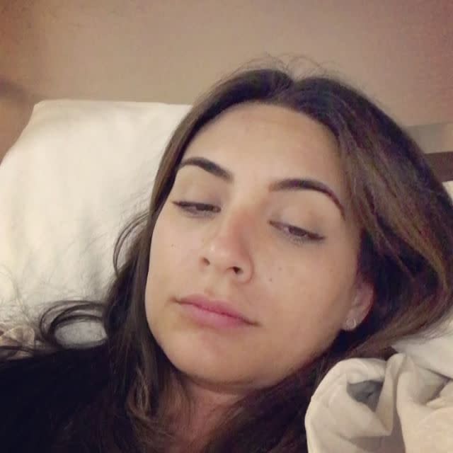La actriz anda en el hospital/ Ana Brenda Contreras/ Instagram