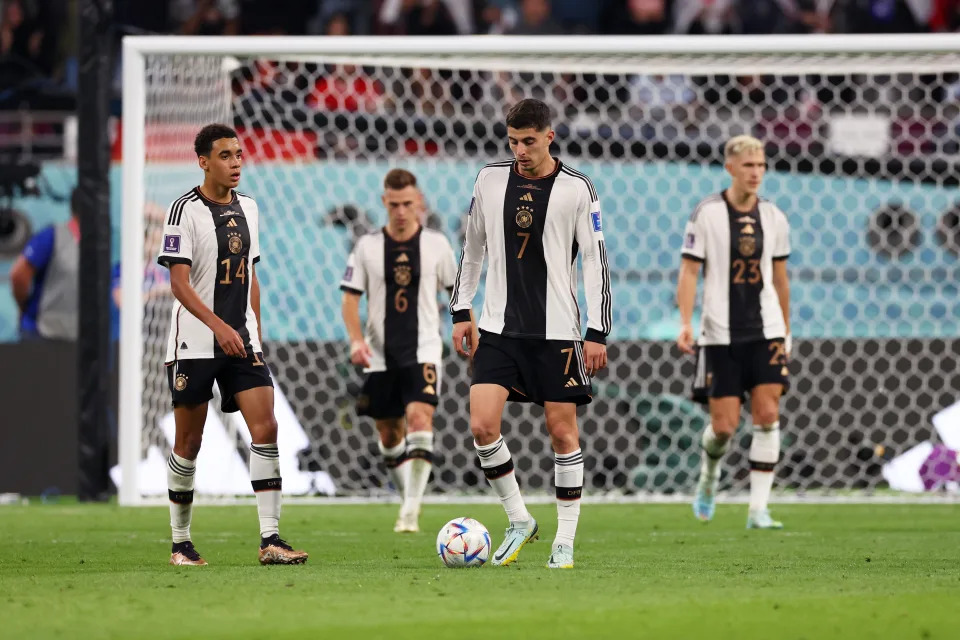 Japón le propinó un dolorosa derrota a Alemania en su debut de la Copa del Mundo. (Foto:  Alexander Hassenstein/Getty Images)