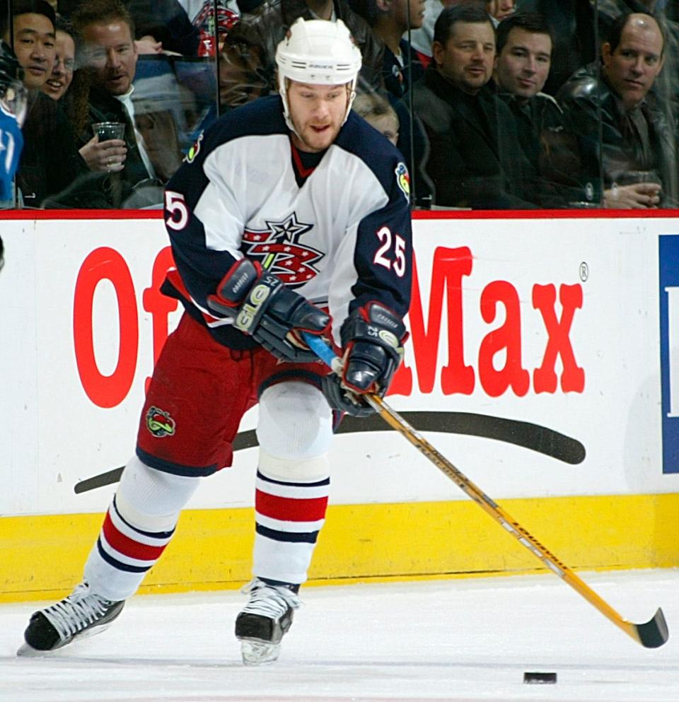 Andrew Cassels posted 68 assists in 137 games for the Blue Jackets in the early 2000s.