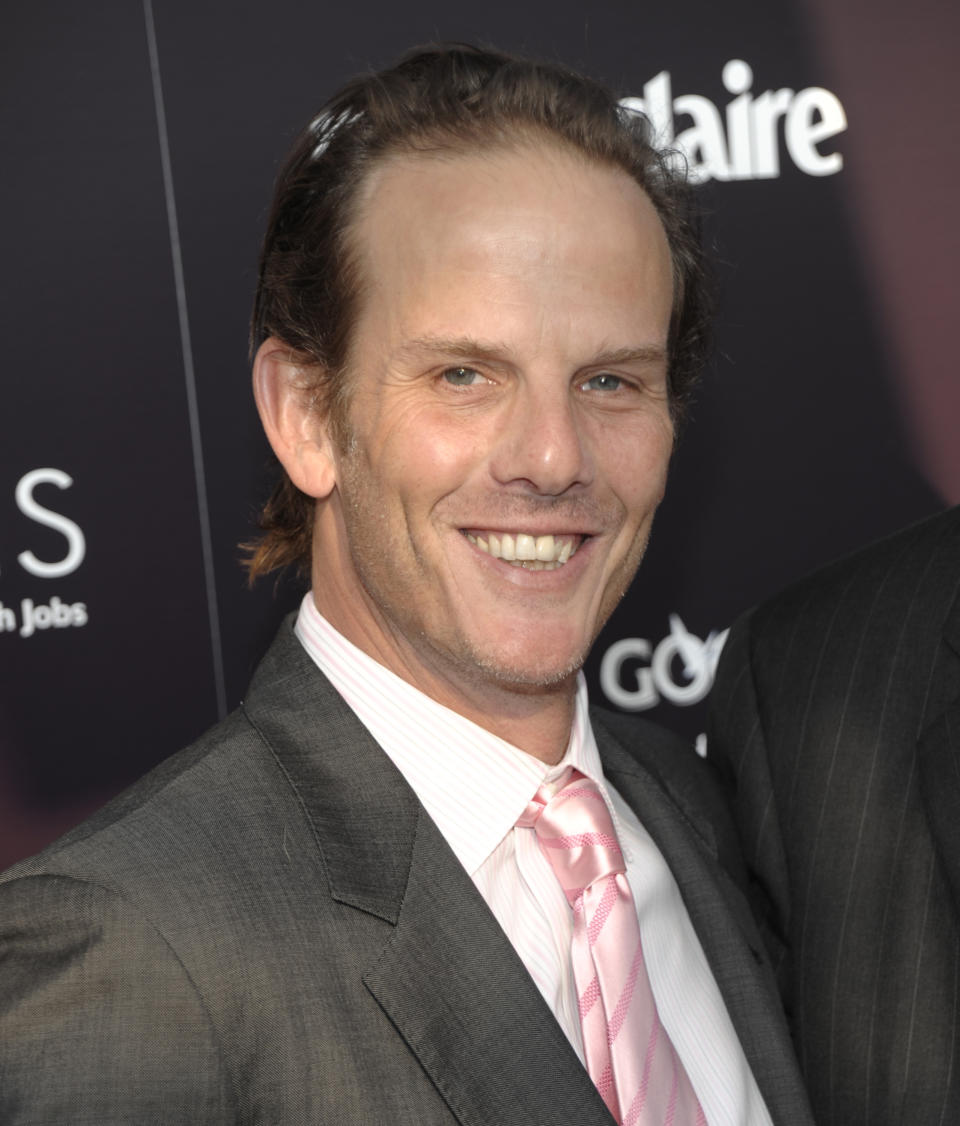 FILE - In this June 2011 file photo, actor and director Peter Berg arrives at the Chrysalis Butterfly Ball in Los Angeles. Berg, who created TV's “Friday Night Lights,” is accusing Mitt Romney of plagiarizing a phrase from the show to use as a campaign slogan. (AP Photo/Dan Steinberg, File)