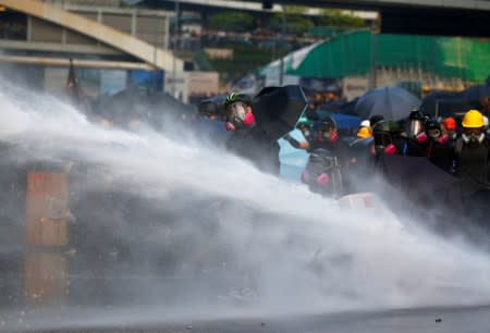 Anti-government demonstration in Hong Kong