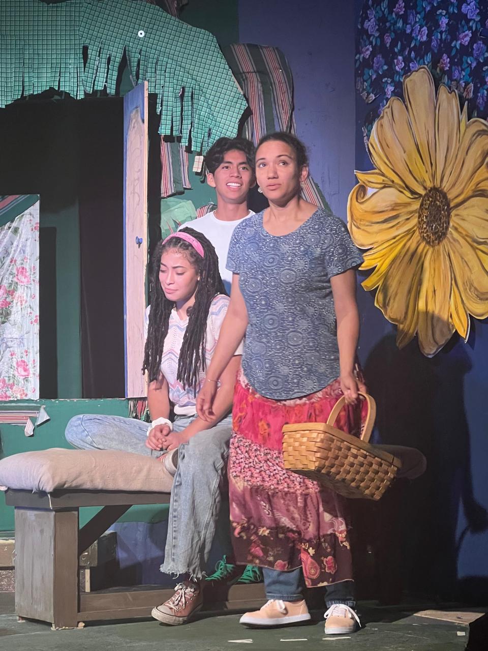 From left, Olivia Thompson, Ben Cavallo Smith and Samantha Walker star in the regional premiere of "Bob Marley's Three Little Birds" opening July 8 at Cape Cod Theatre Company/Harwich Junior Theatre.