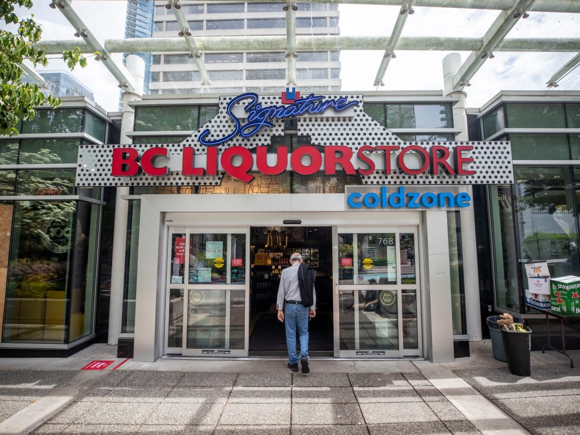 A B.C. Liquor Store location is seen in Vancouver on June 14, 2021. (Ben Nelms/CBC - image credit)