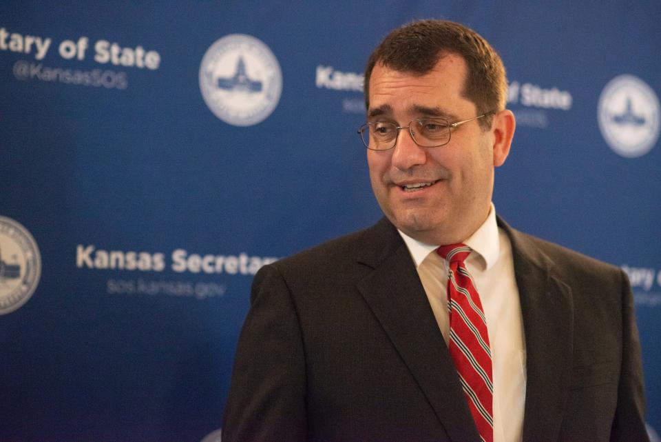 Kansas Attorney General Derek Schmidt, who is running for the Republican nomination for governor, said voters will decide the future of abortion rights in Kansas.