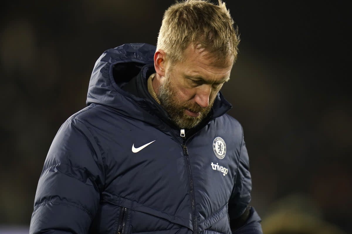 Graham Potter has left Chelsea, the club has confirmed (Andrew Matthews/PA) (PA Wire)