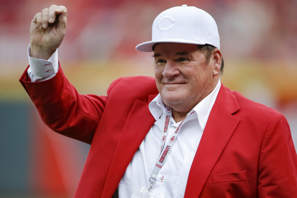 Former Cincinnati Reds manager and player Pete Rose