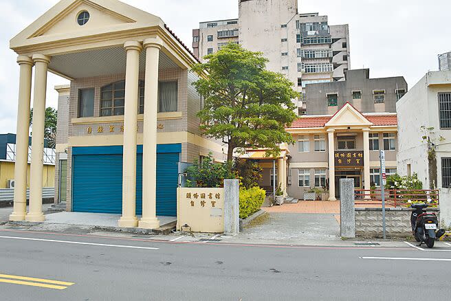 頭份市公所計畫在自強活動中心興建新的市立圖書館，但遭市代會部分代表抵制。（謝明俊攝）