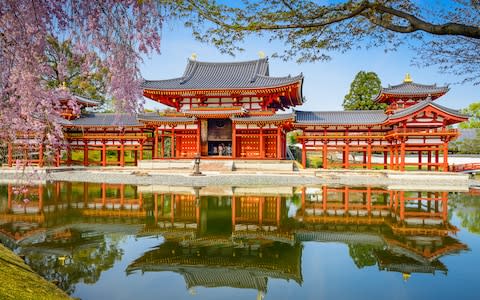 A temple in Kyoto