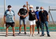 Popular petanque game revival after lockdown in Nice