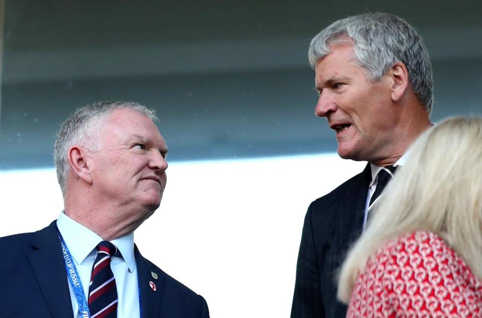 FA chairman Greg Clarke confirmed in August that England are considering a bid to rival Spain-Portugal(Getty Images)