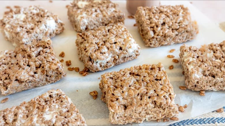 3-Ingredient Chocolate Rice Krispie Treats