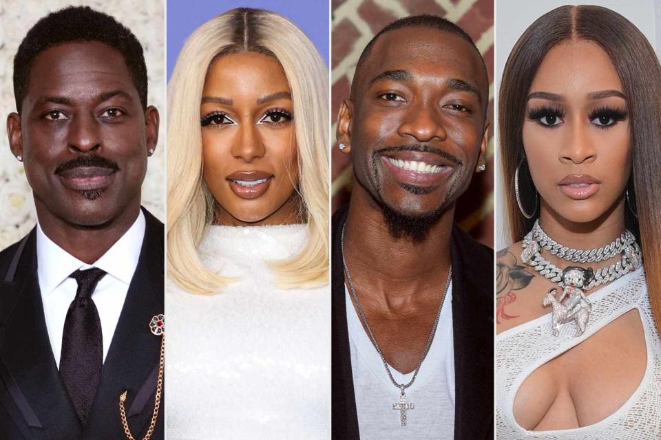 <p>Kevin Mazur/Getty; Image Press Agency/NurPhoto/Shutterstock; Adela Loconte/Shutterstock; Prince Williams/Wireimage</p> From left: Sterling K. Brown, Victoria Monét, Jay Pharoah and Lakeyah