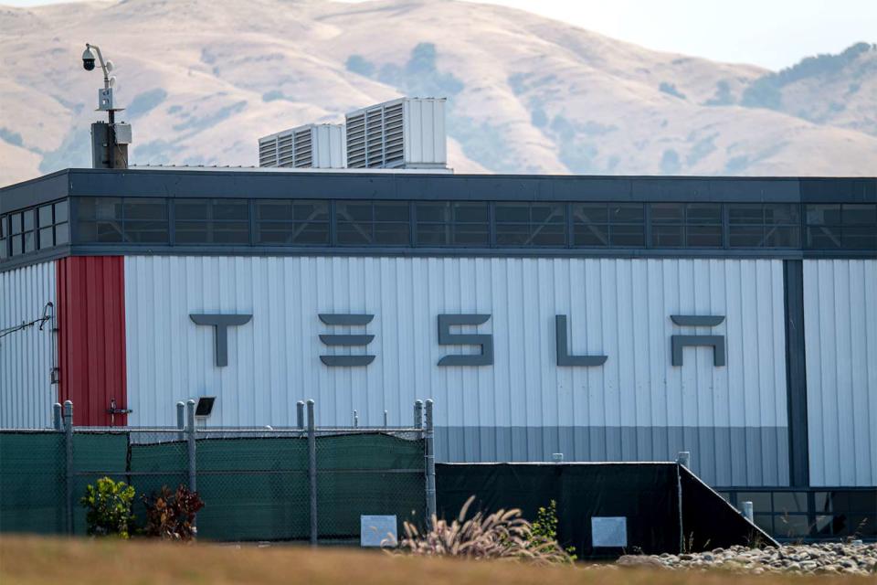 David Paul Morris/Bloomberg via Getty Images A Tesla plant