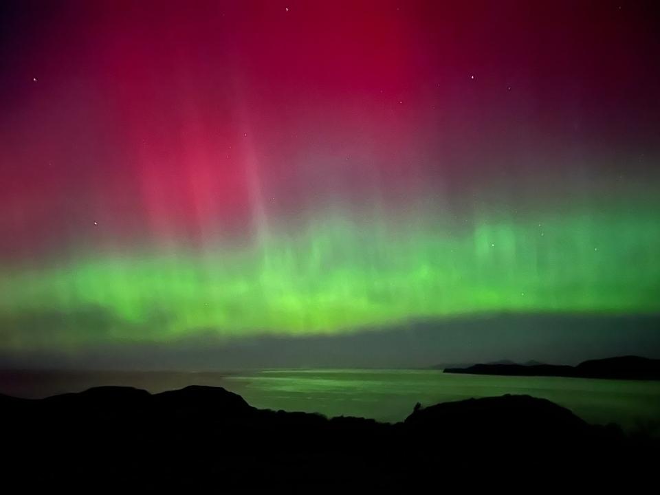 Julie was lucky enough to experience and photograph the Northern Lights last year while on holiday in Mull