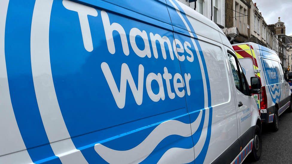 Thames Water vans