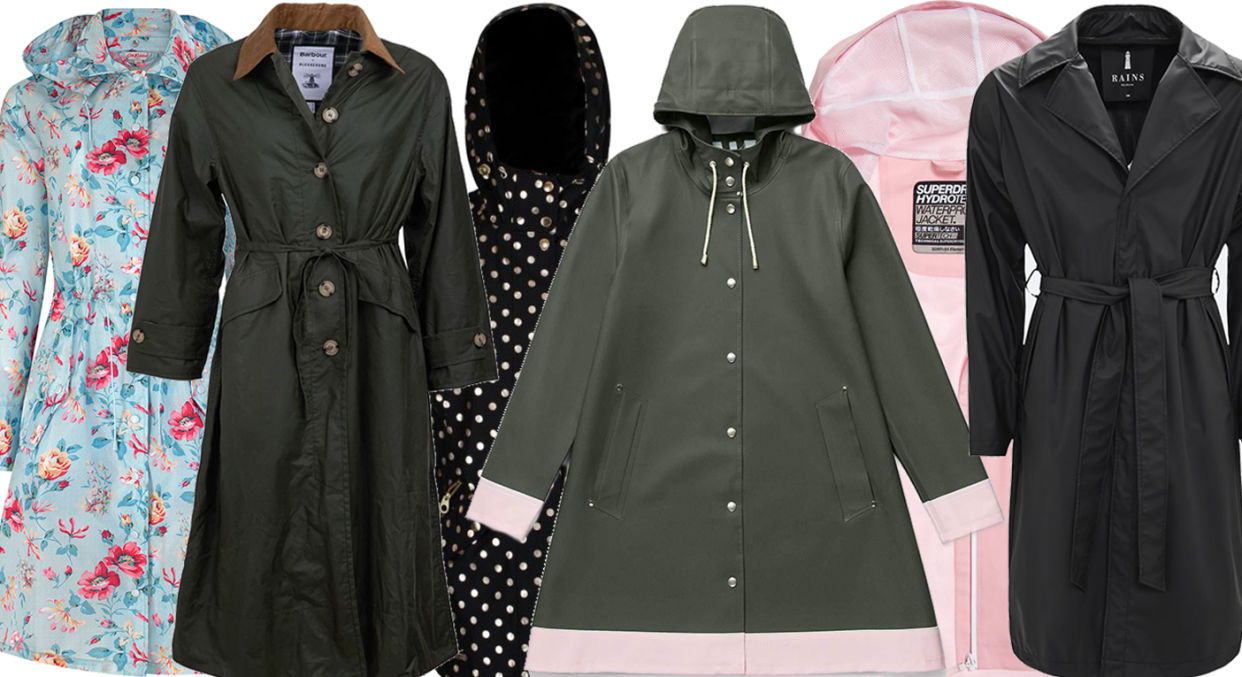 12 of the best waterproof jackets for women [Photo: Yahoo Style UK]