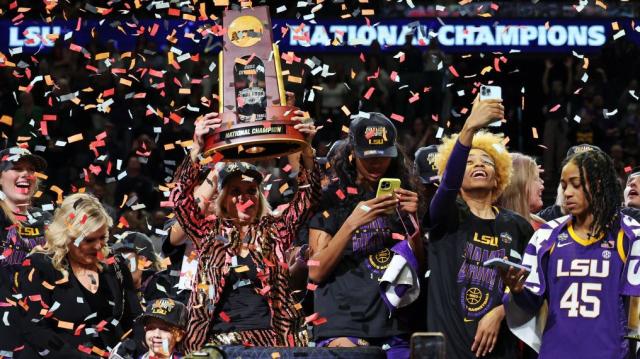 2023 Ncaa Women’s Basketball Championship No 3 Lsu Beats No 2 Iowa 102 85 For First Ever