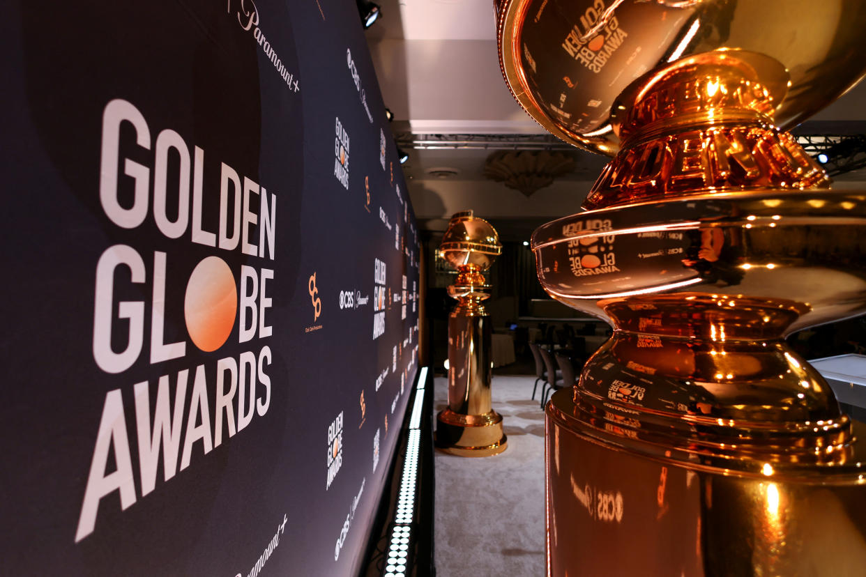 Golden Globe statues