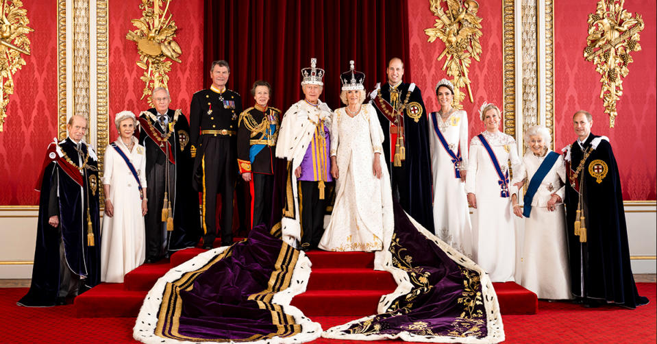 Royal portrait following King Charles coronation