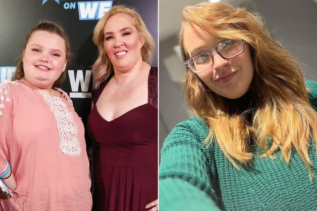 <p>Getty;Anna Cardwell/Instagram</p> Alana 'Honey Boo Boo' Thompson and Mama June Shannon; Anna 'Chickadee' Cardwell