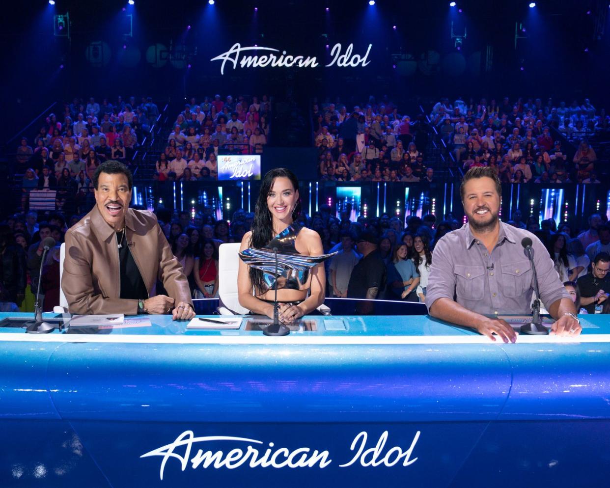 lionel richie, katy perry, luke bryan, american idol