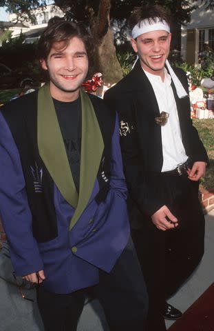 <p>Ron Galella, Ltd./Ron Galella Collection via Getty</p> Corey Feldman and Corey Haim