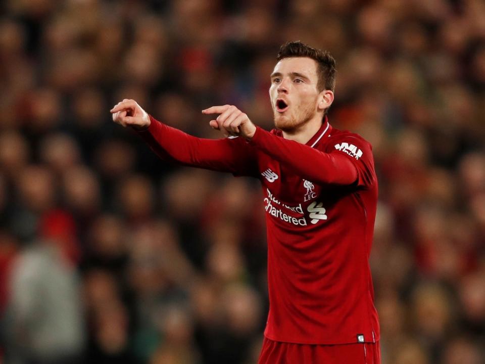 Andrew Robertson has qualities to be future Liverpool captain, says Virgil van Dijk