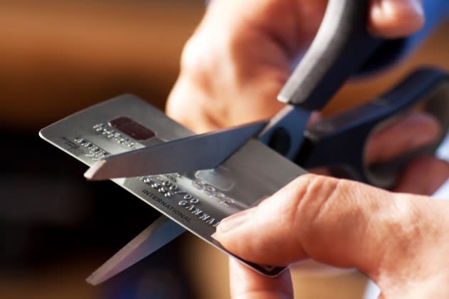 Be wary of convoluted plans to max out your credit limits. - Credit: Getty Images