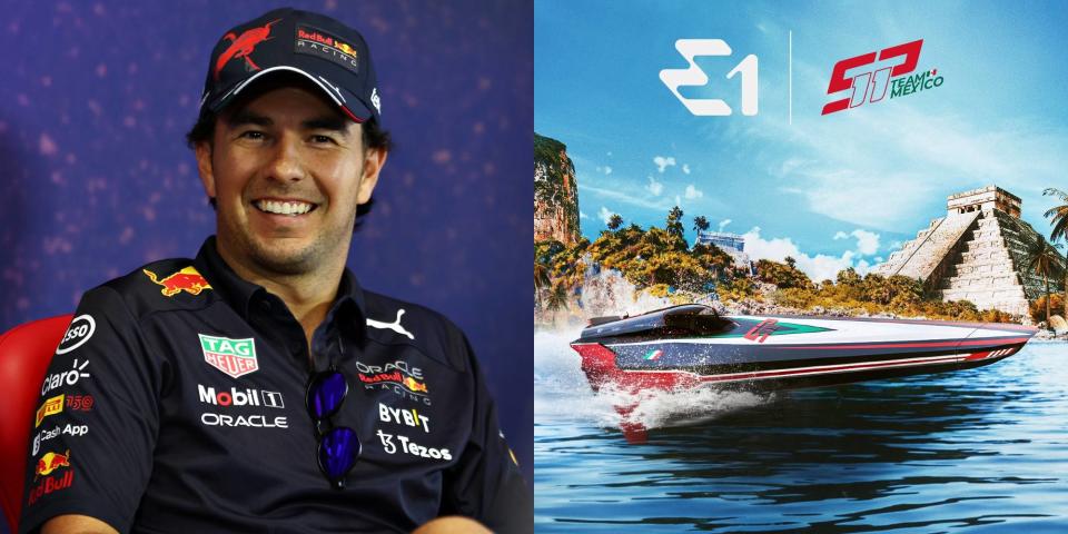 Sergio “Checo” Pérez tendrá equipo que representará a México en campeonato mundial de botes eléctricos