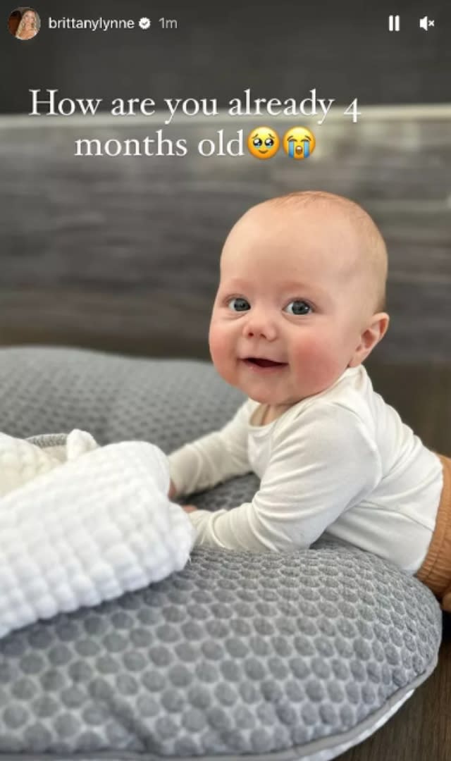 Patrick Mahomes' Wife Brittany Shares Rare Pic of Son Bronze: 'Best Lil Guy