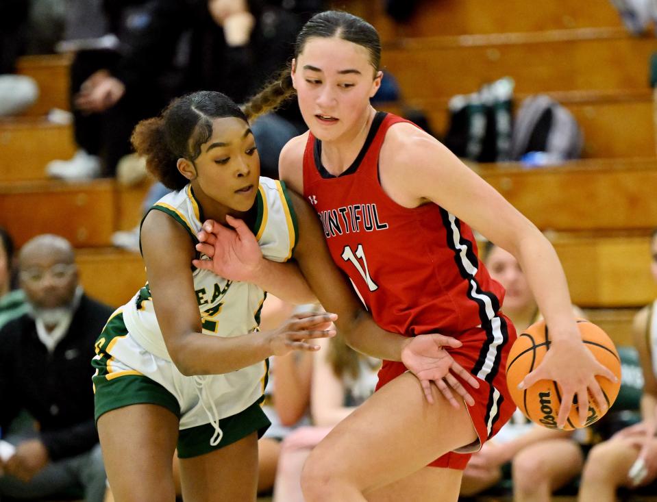 Clearfield and Bountiful play at Clearfield on Wednesday, Jan. 17, 2024. Bountiful won 56-47. | Scott G Winterton, Deseret News