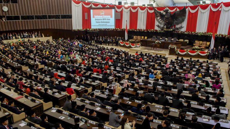 El parlamento de Indonesia