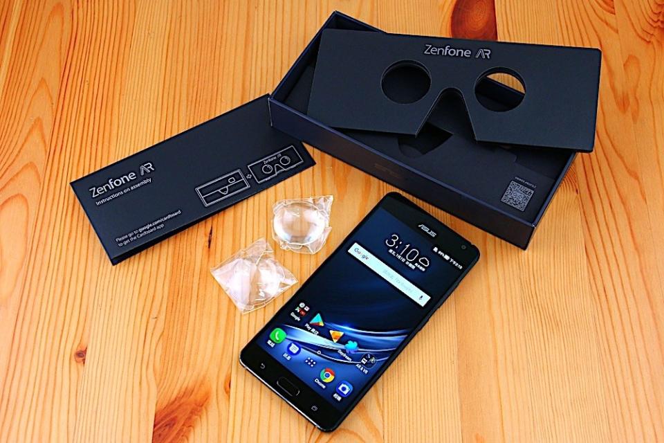 體驗 AR 與 VR 未來科技 ASUS ZenFone AR 開箱動手玩